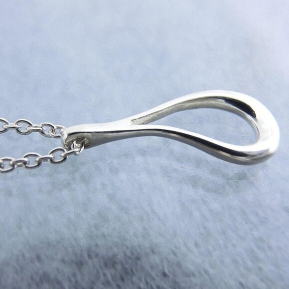 Mint Condition Authentic Tiffany & Co. Elsa Peretti Open Teardrop Neckla… - Picture 3 of 3